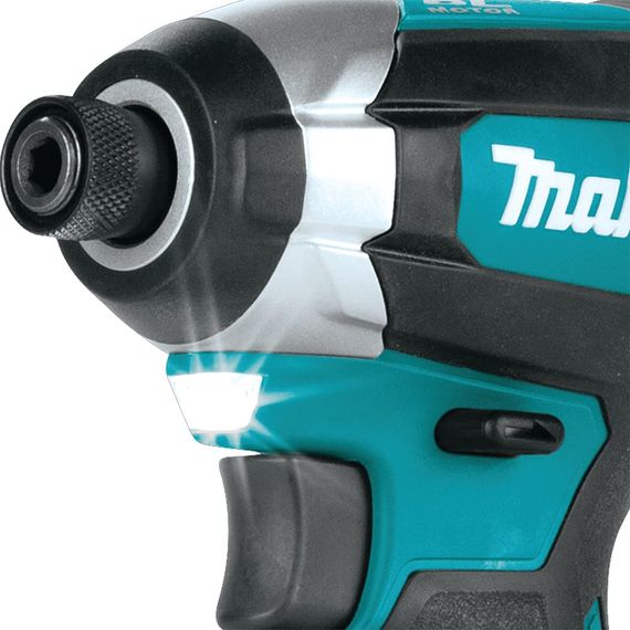 Винтоверт импульсный аккумуляторный Makita DTD153Z (170 Нм, 1/4", BL, LXT, без аккумуляторов и зарядного устройства) | Зображення 1