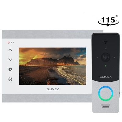 Комплект видеодомофона Slinex SL-07N Cloud White  ML-20HD | Зображення 4