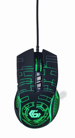 Оптична ігрова миша MUSG-RGB-01 USB інтерфейс, пiдсвiчування | Зображення 3