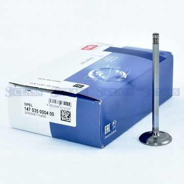 Клапан впускной Opel Combo 1.4 i 99-01, NPR, 147035000400,