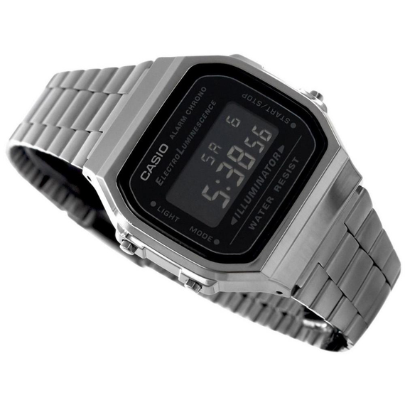 Мужские наручные часы Casio Collection A168WEGG-1AEF оригинальные японские со стальным браслетом | Зображення 2