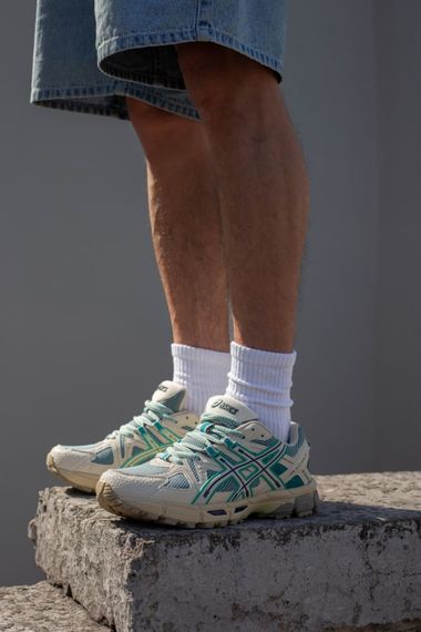 Чоловічі кросівки Asics Gel-Kahana 8 Beige/Green | Зображення 3