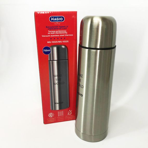 Термочашки для горячих напитков MAGIO, Хороший термос для чая, Качественный семейный термос GQ-73 | Зображення 8