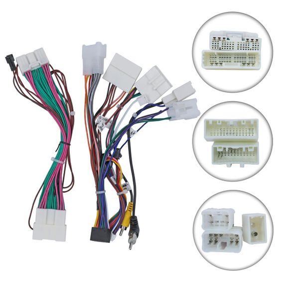 Перехідник живлення серії QIV з адаптером CAN-BUS для Toyota FJ Cruiser J15 QBR-W TY0475 (дрот)