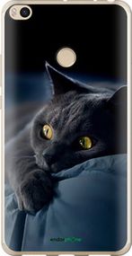 Чохол на Xiaomi Mi Max 2 Димчастий кіт "825t-994-2448"