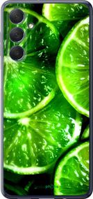 Чохол на Samsung Galaxy M54 Зелені часточки лимона "852u-3039-2448"