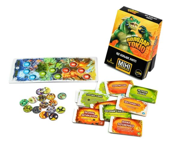 Настільна гра Володар Токіо. Ще більше люті (доповнення) | Зображення 6