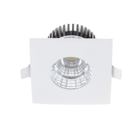 Светильник потолочный LED врезной  LED-166/6W NW WH