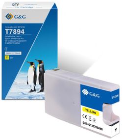 Картридж G&amp;G для Epson WF-5110/WF-5620 yellow XXL (4000 стр) (G&amp;G-C13T789440)