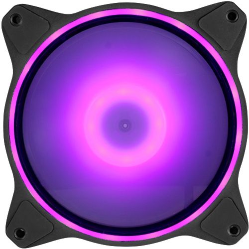 Вентилятор для корпуса 120mm Chieftec ZF-1225RGB-R PWM Reversible | Зображення 5