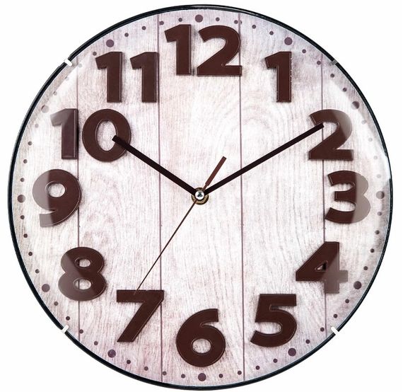 Годинник настінний Technoline WT7430 Light Brown (WT7430) (DAS301214)