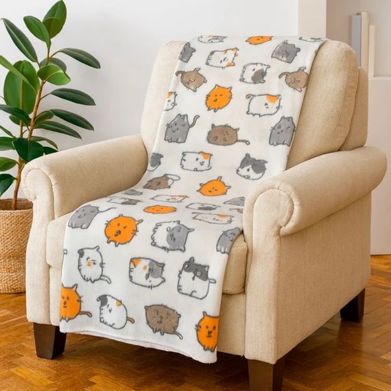 Плед тревел флісовий Love You Веселі котики9107R 150x200 см | Зображення 2