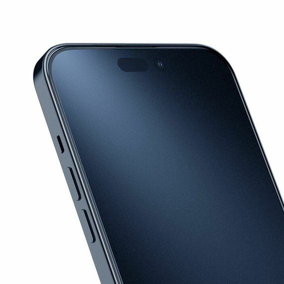 Матове захисне скло 2.5D для iPhone 14 Pro Max колір Чорний | Зображення 4