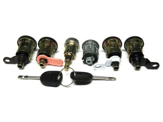 Ford Transit Mk5 (94-00) вкладиші (лічинки) замків 6 шт. комплект, Форд Транзіт 5 | Зображення 1