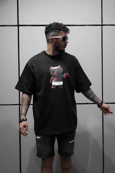 Футболка з ДТФ принтом (оверсайз) | Зображення 1