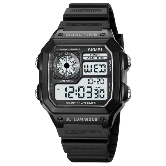Наручний годинник Skmei 1998BK Black.