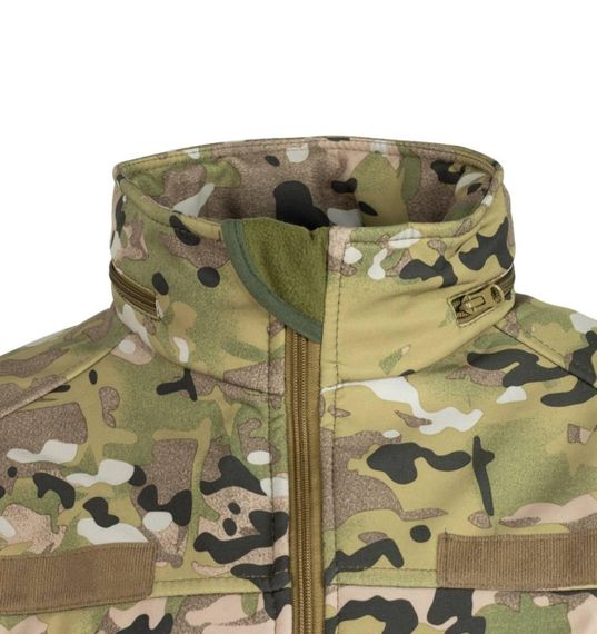 Куртка SoftShell з липучками для шевронів Multicam V&T | Зображення 6