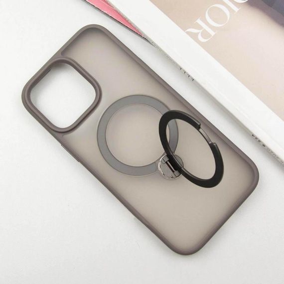 Чохол Ummi Colorful with MagSafe HQ Ring для Apple iPhone 15 (6.1") Grey | Зображення 2