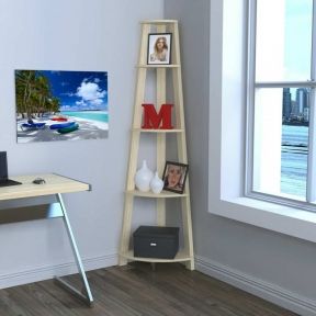 Стеллаж угловой Loft Design L-180 дуб борас