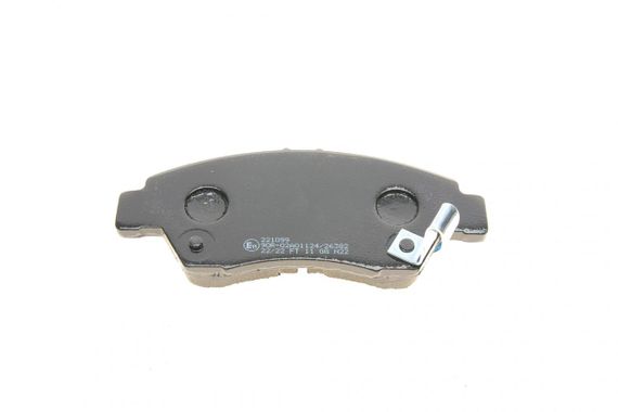 Колодки гальмівні передні Honda Civic V VI VII 91-05 CRX III 92-98 Jazz 08-14 22-0175-0 | Зображення 3