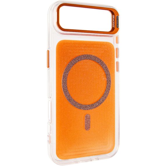 Чохол TPU+PC Jewel Sparkle with Magnetic Fit для Apple iPhone 17 Air (6.5") Orange Sparkle