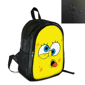 Рюкзак міський/шкільний 38×28см з принтом Губка Боб дитячий, підлітковий, спортивний (4122)