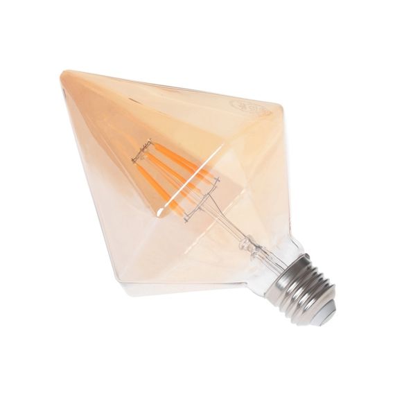 Лампа светодиодная LED 6W E27 COG WW D95 Amber 220V | Зображення 3
