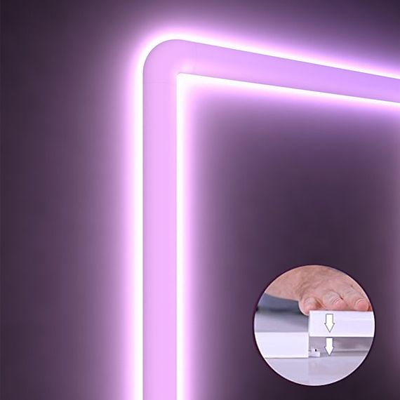 Настенный светильник Lines SAL-013B Bluetooth USB interface with app (6+1 pcs) White | Зображення 3