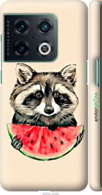Чохол на OnePlus 10 Pro Єнотик з кавуном "4605m-2588-2448"