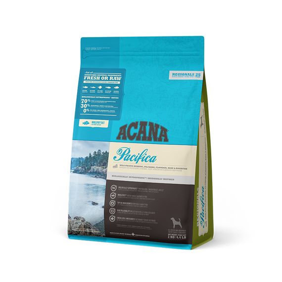 Корм Acana Pacifica Dog Recipe сухий з рибою для собак будь-якого віку 2 кг
