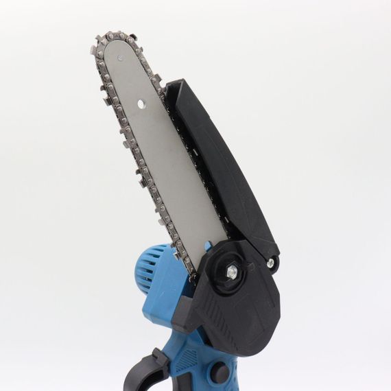 Акумуляторна ланцюгова пила в кейсі + 2 акумулятори 48В / Ручна міні пила для саду / Бездротова електропила | Зображення 3