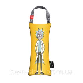 Игрушка для собак WAUDOG Fun с пищалкой, рисунок "Рик и Морти 2", S, Ш 7 см, Дл 16 см