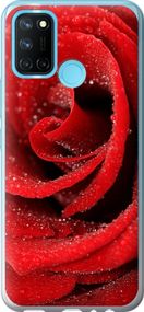 Чехол на Realme C17 Красная роза "529u-2121-17620"