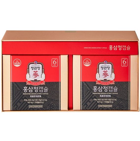 Женьшень KGC Korean Hed Ginseng Extract Capsule 600 mg 300 Caps | Зображення 1
