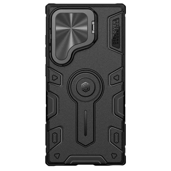 TPU+PC чохол Nillkin CamShield Armor Prop для Samsung Galaxy S25 Ultra Black