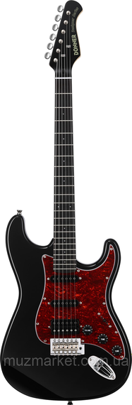 Електрогітара DONNER DST-200 Black | Зображення 1