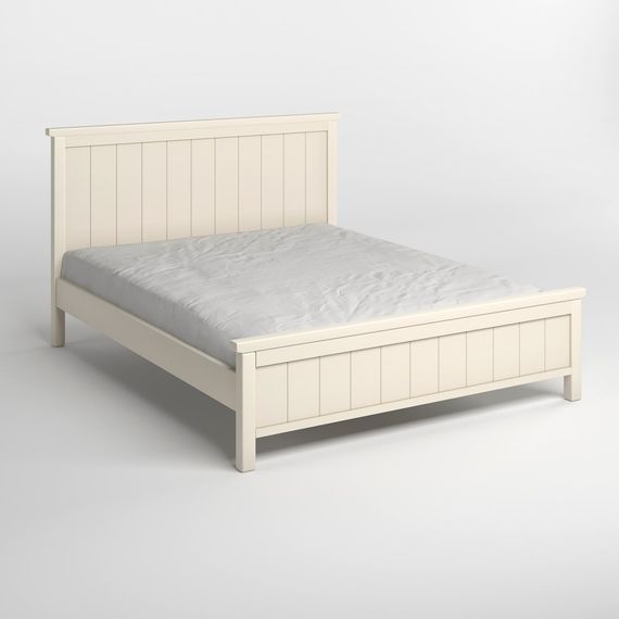 Двоспальне ліжко Mebigrand Вірджинія Айворі 140х190 см (MBG-1609) | Зображення 1