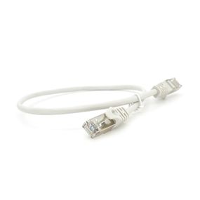 Патч-корд литой MERLION,FTP,RJ45,Cat.5e,0.5m,серый,CCA,Q200