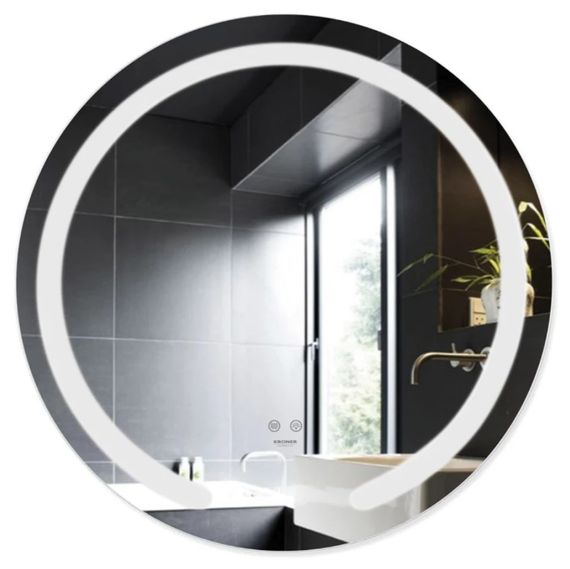 Дзеркало Kroner KRM Spiegel R1 - 6060 з LED-підсвічуванням та антизапітнінням (CV030041)