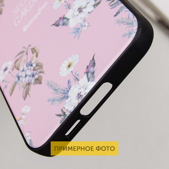 TPU+PC чехол Secret Garden для Xiaomi Poco X6 / Note 13 Pro 5G Pink | Зображення 5