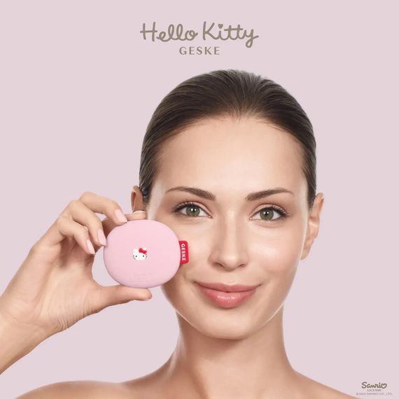 Щітка для обличчя GESKE Facial Brush 3в1 by Hello Kitty purple, Рожевий | Зображення 3