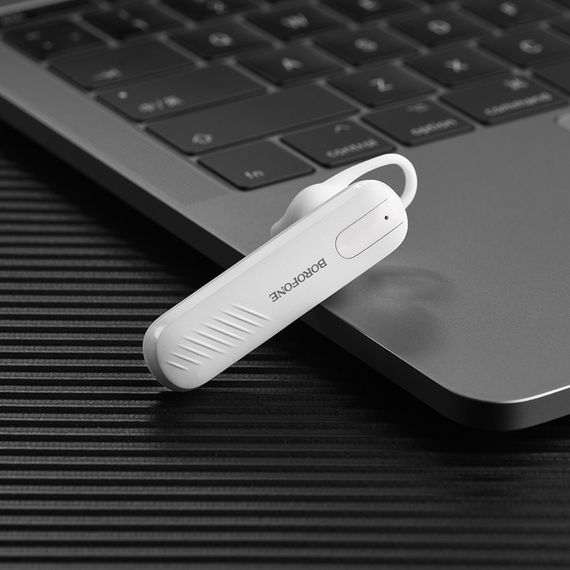 Bluetooth гарнитура Borofone BC20 Smart White | Зображення 2