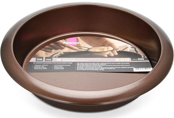 Форма для випічки Fissman Chocolate Ø29.5х5см кругла з антипригарним покриттям | Зображення 4