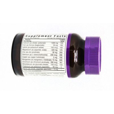 Минералы Bluebonnet Nutrition Мультиминералы + Бор с Железом, 90 гелевых капсул (BLB0210) - Топ Продаж! | Зображення 1