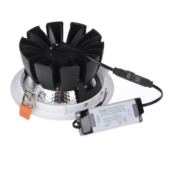 Светильник потолочный LED врезной  LED-39/30W COB WW DL | Зображення 2