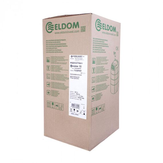 Водонагрівач Eldom Extra life 10 над мойкой,2.0 kw 72325NMP | Зображення 3