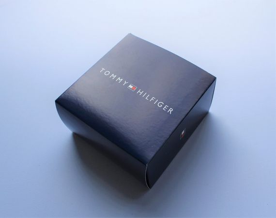 Мужской стильный ремень для джинсов Tommy Hilfiger черный | Зображення 5