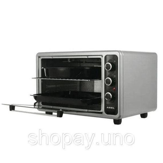 Электродуховка ASEL AF-40-24. Цвет: серый | Зображення 1