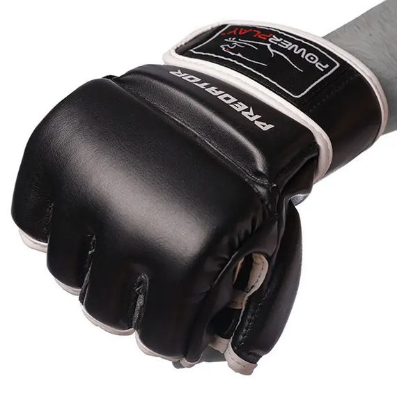 Перчатки для MMA PowerPlay 3056 Черные XL