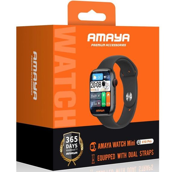 Смарт-часы Amaya X10 Pro Smart sports watch (call version) Black | Зображення 1